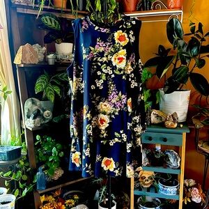 Women’s Agnes & Dora floral dress size XXL 2XL stretchy flowy flower soft boho